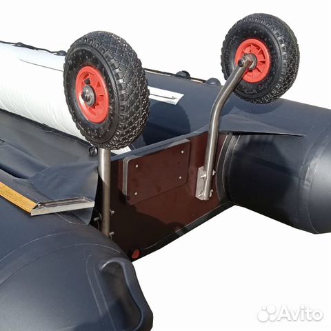 Транцевые колеса №1.4, удлиненные, нержавеющие