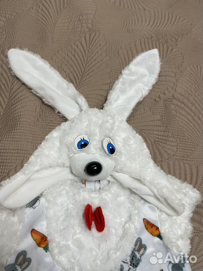 Новогодний костюм зайчика 98