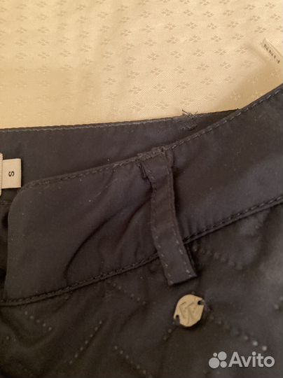 Юбка стеганная длинная