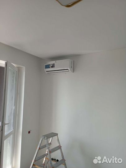 Монтаж кондиционеров, трассы