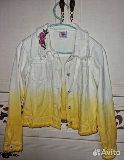Джинсовая ветровка 134