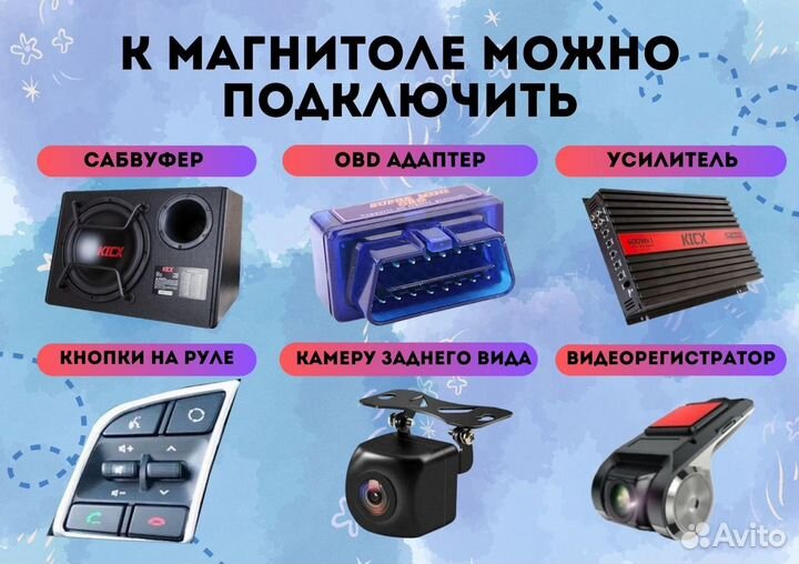 Maгнитола Android на Kia Rio 4 2022