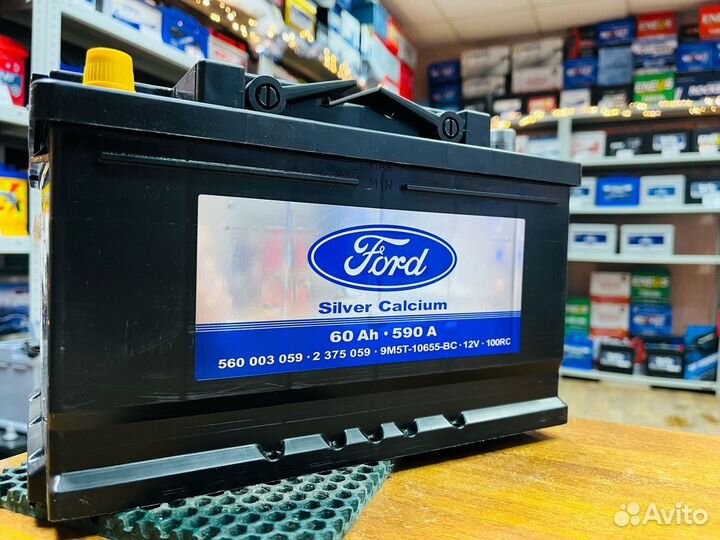 Аккумулятор Ford 60 Focus S-Max Kuga Mondeo