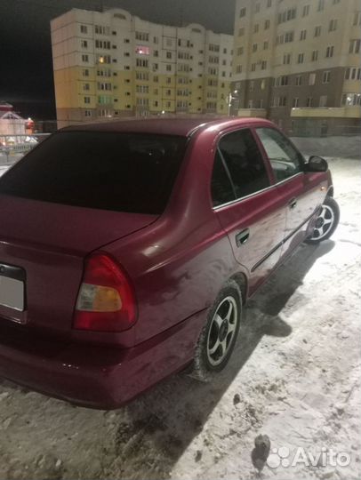 Hyundai Accent 1.5 AT, 2005, 177 010 км