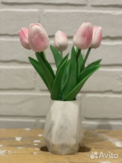 Цветы тюльпаны букеты в наличии искусственные