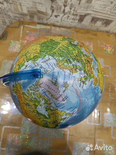 Глобус 25 см диаметр новый