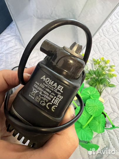 Аквариум, акваферма, фильтр, растения