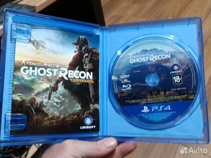 Ghost recon wildlands ps4 диск