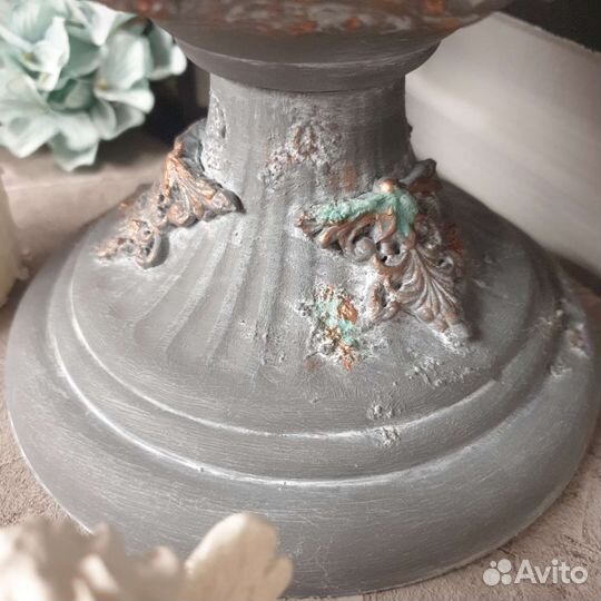 Цветочный горшок винтаж, вазон, кашпо 3л