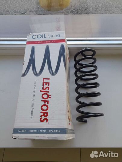 Задняя пружина Lesjofors для Логан/Ларгус