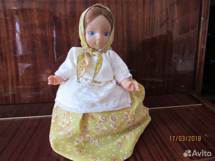 Кукла СССР на самовар