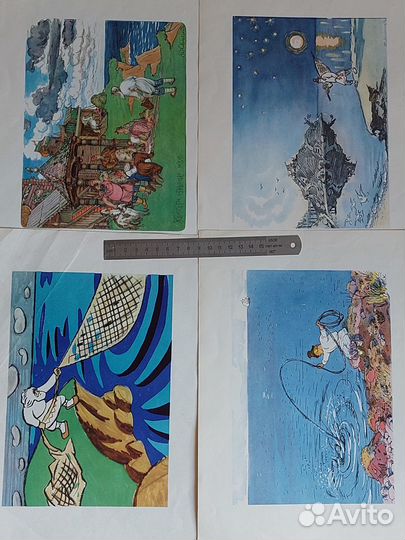 Иллюстрации к сказкам Пушкина