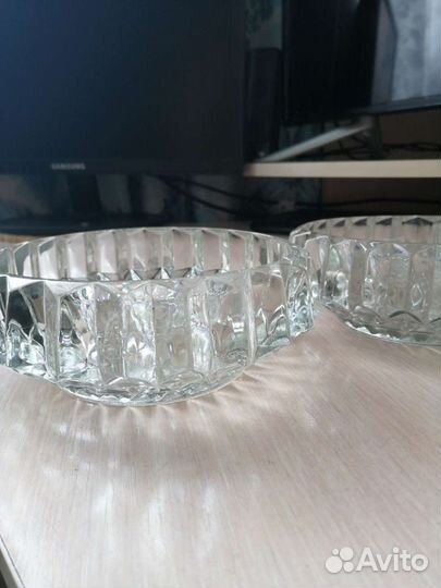 Салатник хрустальный