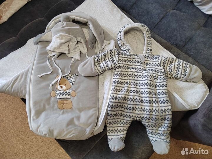 Конверт на выписку зима