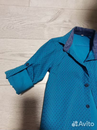 Рубашка для мальчика 104 110