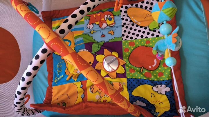 Игровой закрытый, складной манеж