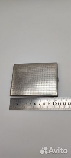 Портсигар хромирование сер. XX в. Н1661 Размер и с