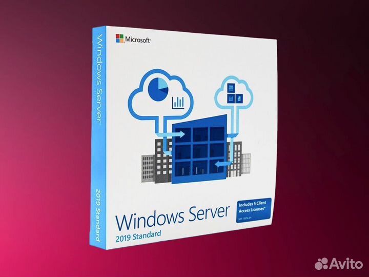 Windows server 2019/2016 standard ключ