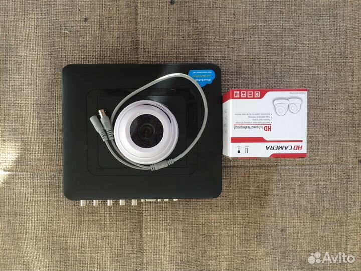 Установка видеонаблюдения Full HD