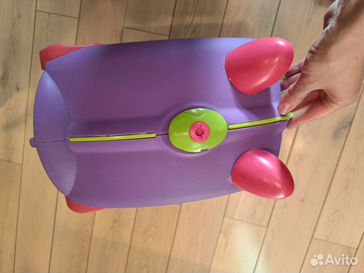 Детский чемодан trunki без ремня