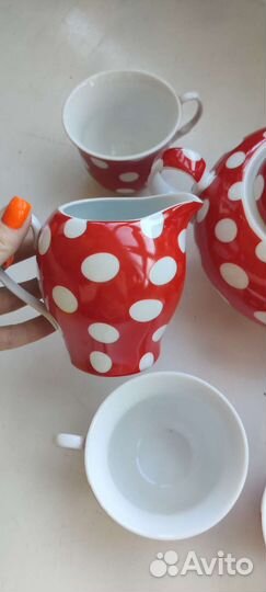 Чайный сервиз в Горошек
