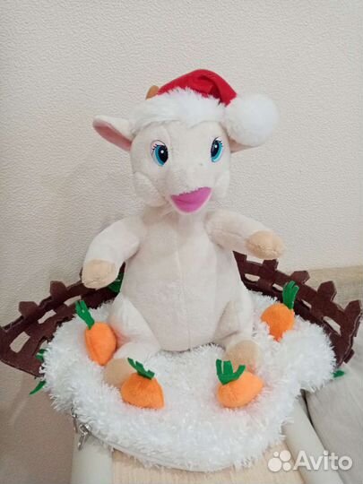 Мягкая игрушка коза