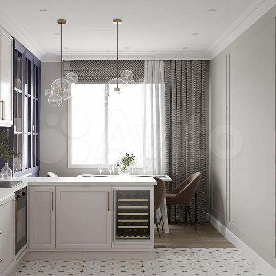 3-к. квартира, 86 м², 17/23 эт.