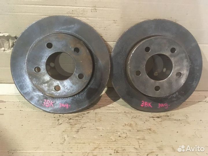 Диски тормозные задние Mazda 3