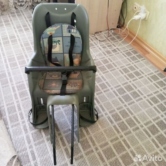 Детское велокресло на багажник