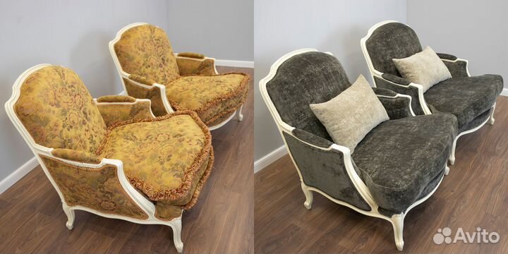 Перетяжка мебели Люберцы, обивка дивана, кресла