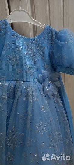 Платье снежинки