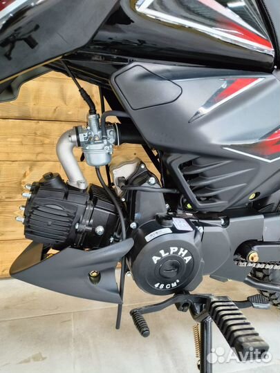 Мопед Motoland Альфа RF 11 черный (А)