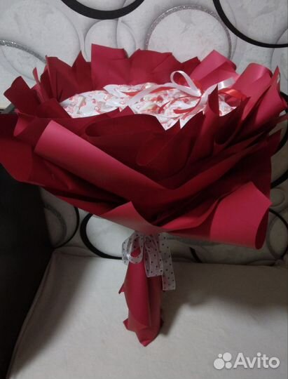 Букет из рафаэлло,подарки,съедобные букеты