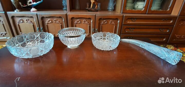 Ваза хрустальная СССР