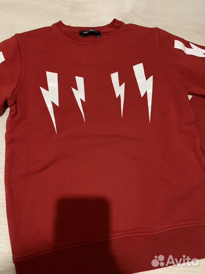 Штаны Moncler и свитшот Neil Barrett, 10/140