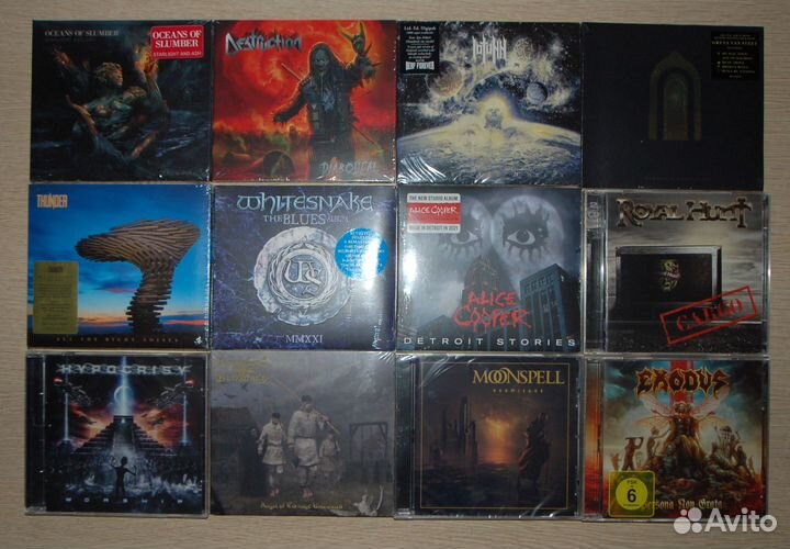 Импортные CD metal hard rock