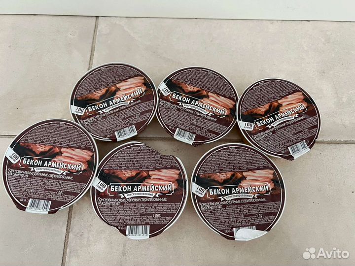 Бекон консервированный