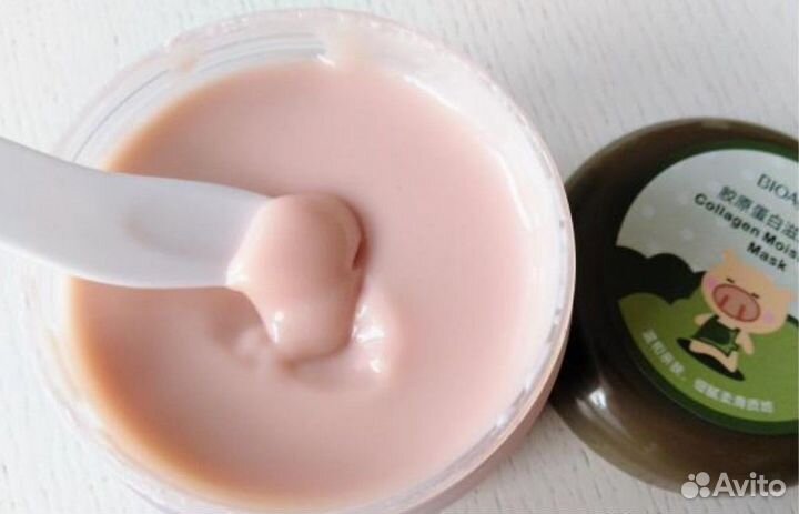 Маска для лица с коллагеном Bioaqua