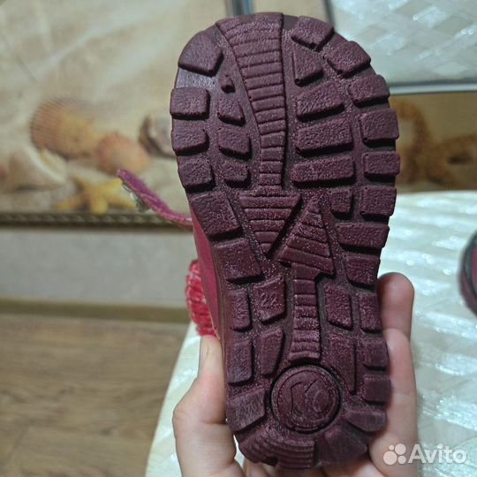 Ботинки демисезонные для девочки 22 размер