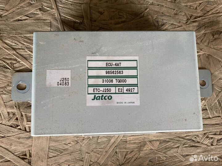 Эбу АКПП JF405E Деу Матиз