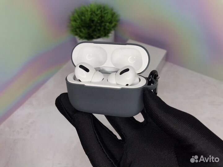 Apple airpods pro lux чехол в подарок
