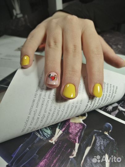Маникюр с покрытием