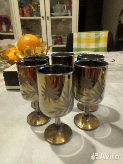 Винтаж СССР. Рюмочки хрусталь