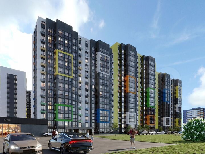 Квартира-студия, 19,8 м², 3/16 эт.