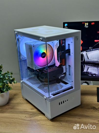 Игровой сб I5 10400 (xeon) DDR4 16Gb/ 5600XT White