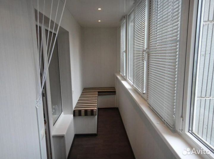 Остекление балкона пластиковое 3200 х 1420