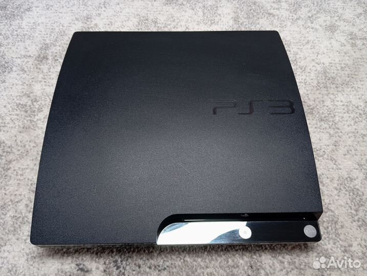 Прошитая PS3 Slim 1 Tb+53 игры