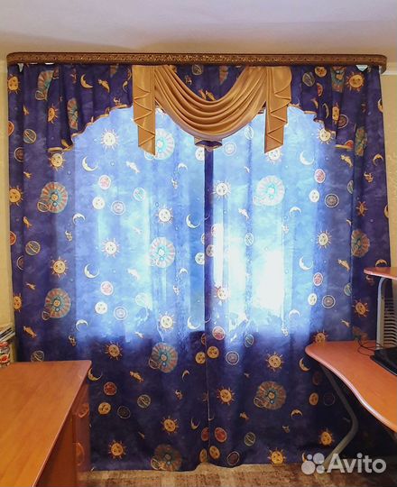 Шторы с ламбрекеном