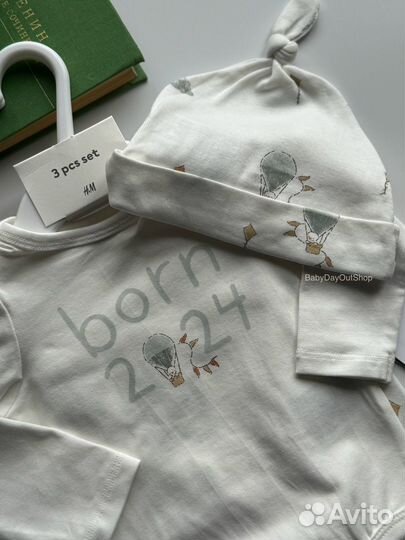 Новый комплект H&M 62, 68