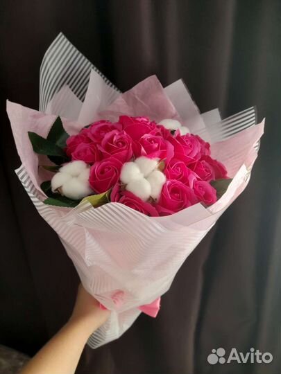 Мыльный букет